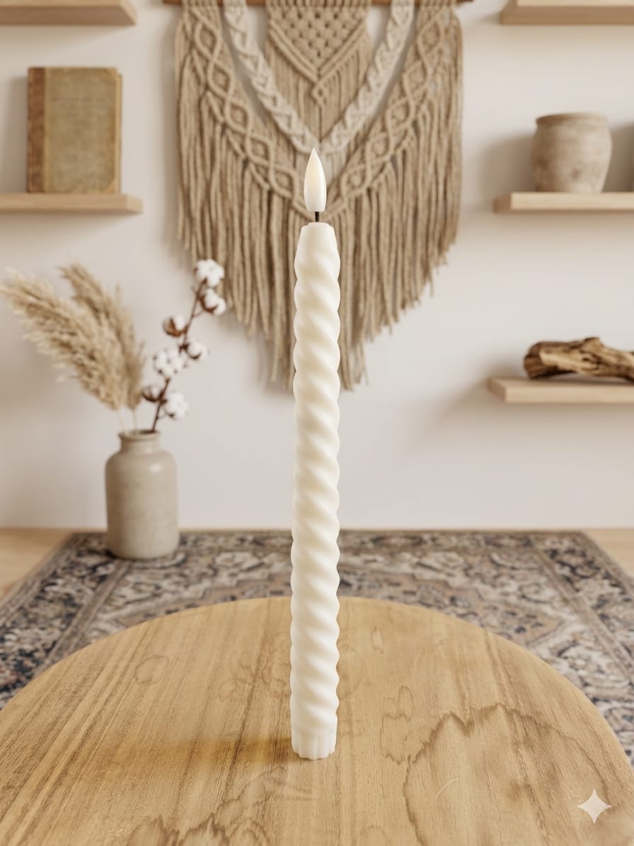 Fausse bougie flamme vacillante